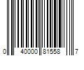 Barcode Image for UPC code 040000815587