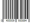 Barcode Image for UPC code 0400009930894