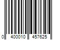 Barcode Image for UPC code 0400010457625