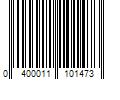 Barcode Image for UPC code 0400011101473