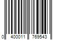 Barcode Image for UPC code 0400011769543