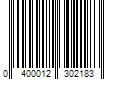 Barcode Image for UPC code 0400012302183