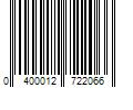 Barcode Image for UPC code 0400012722066