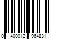 Barcode Image for UPC code 0400012964831