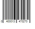 Barcode Image for UPC code 0400013470270