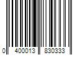 Barcode Image for UPC code 0400013830333