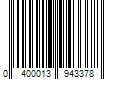 Barcode Image for UPC code 0400013943378