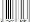 Barcode Image for UPC code 0400014130036