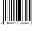 Barcode Image for UPC code 0400014203020