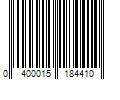 Barcode Image for UPC code 0400015184410