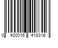 Barcode Image for UPC code 0400016418316