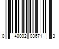 Barcode Image for UPC code 040002036713