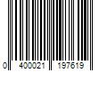 Barcode Image for UPC code 0400021197619