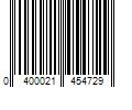 Barcode Image for UPC code 0400021454729