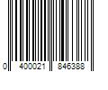 Barcode Image for UPC code 0400021846388