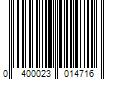 Barcode Image for UPC code 0400023014716