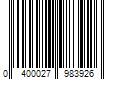 Barcode Image for UPC code 0400027983926