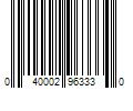 Barcode Image for UPC code 040002963330