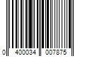 Barcode Image for UPC code 0400034007875