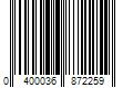 Barcode Image for UPC code 0400036872259