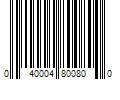 Barcode Image for UPC code 040004800800