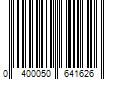 Barcode Image for UPC code 0400050641626