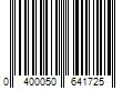 Barcode Image for UPC code 0400050641725