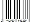 Barcode Image for UPC code 0400050643255