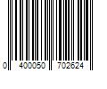 Barcode Image for UPC code 0400050702624