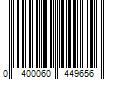 Barcode Image for UPC code 0400060449656