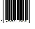 Barcode Image for UPC code 0400092151381