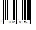 Barcode Image for UPC code 0400094384152