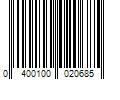 Barcode Image for UPC code 0400100020685