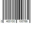 Barcode Image for UPC code 0400100100769