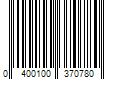 Barcode Image for UPC code 0400100370780