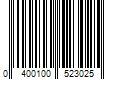 Barcode Image for UPC code 0400100523025