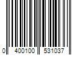 Barcode Image for UPC code 0400100531037