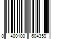 Barcode Image for UPC code 0400100604359