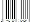 Barcode Image for UPC code 0400100710005