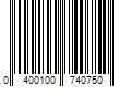 Barcode Image for UPC code 0400100740750