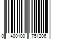 Barcode Image for UPC code 0400100751206