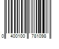 Barcode Image for UPC code 0400100781098