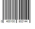 Barcode Image for UPC code 0400100802144