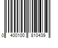 Barcode Image for UPC code 0400100810439