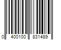 Barcode Image for UPC code 0400100831489