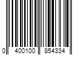 Barcode Image for UPC code 0400100854334