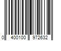 Barcode Image for UPC code 0400100972632