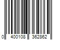 Barcode Image for UPC code 0400108362862