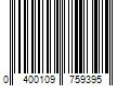 Barcode Image for UPC code 0400109759395