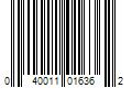 Barcode Image for UPC code 040011016362